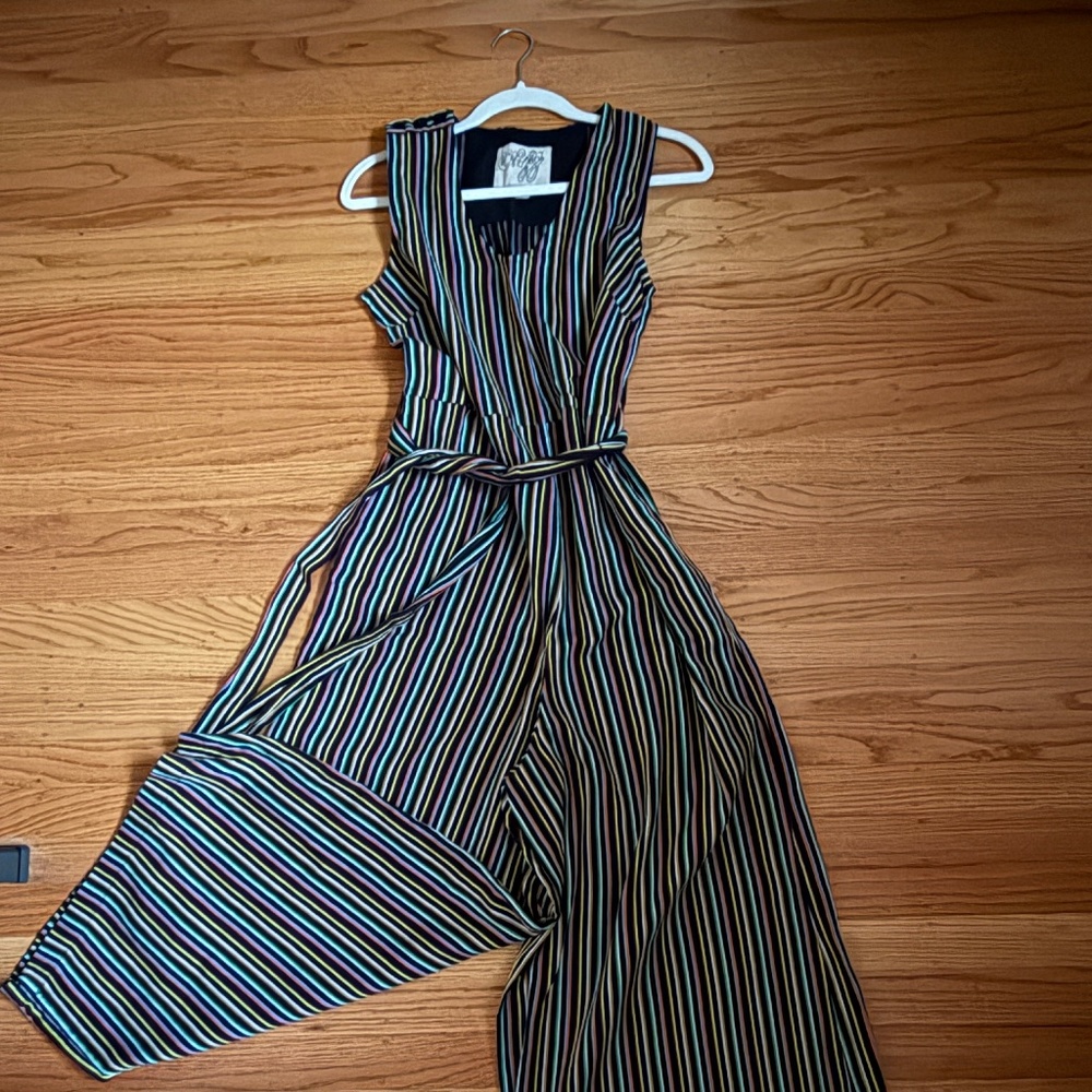 Ace & Jig Alley jumpsuit in Fete textile, size small